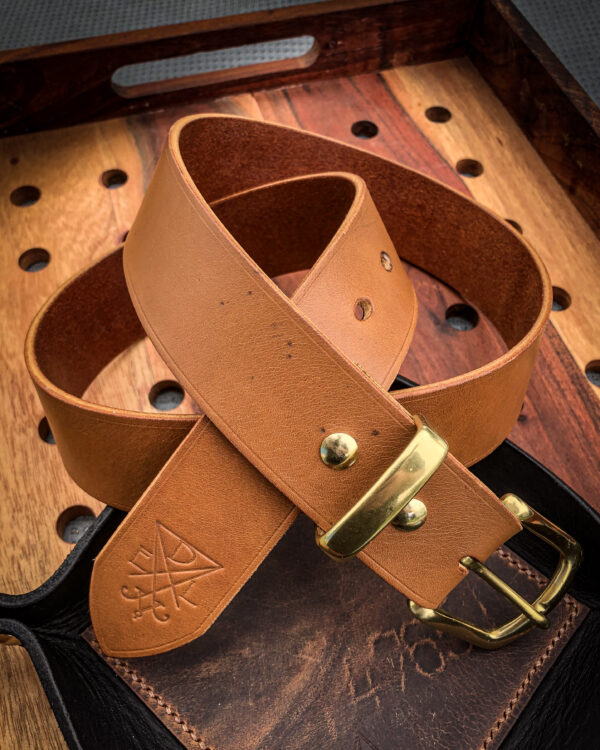 Leviathan Belt in Old World Tan